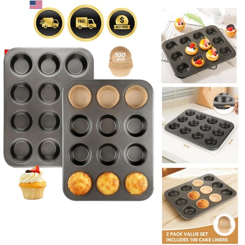 Pack muffin pan with 100 - muffin,